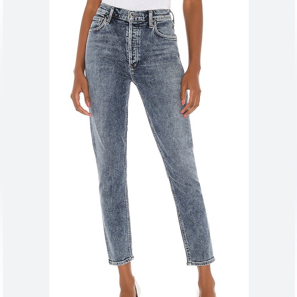 AGOLDE Nico high rise slim fit
